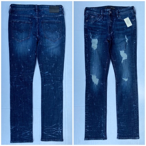 New GUESS Mens Skinny Jeans SZ 32 - Picture 1 of 11